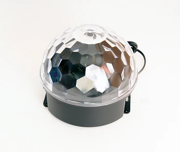 

Ml002 led effect "disco ball", 6x1 W, rgbwop bi Ray