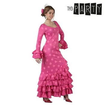 

Costume for Adults Sevillian Pink