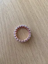 Huitan-anillo de compromiso con Circonia cúbica para mujer, sortija de compromiso, de boda, de lujo, cuadrado, Micro pavé, promesa de amor, gran oferta
