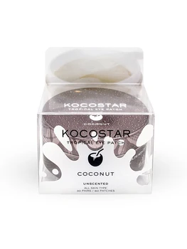 

Kocostar Гидрогелевые patches eye Tropical fruit (60 patches/30 pairs) (Coconut) 90g/Tropicla Eye Patch (Coconut)