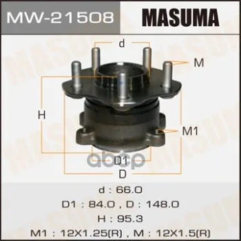 Ступичный Узел Masuma Rear Teana/ J32 Masuma Mw21508 Masuma арт. MW21508