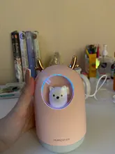 Led-Lamp Air-Humidifier Nano-Spray Ultrasonic Romantic-Colors Cool-Mist-Aroma 300ml Adorable