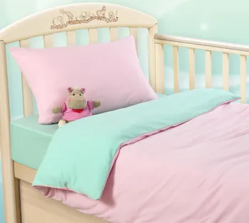 

Baby knitted bedding pink freshness