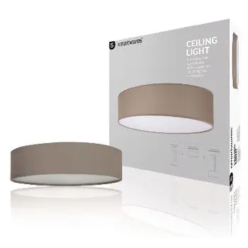 

LED ceiling Light Brown
