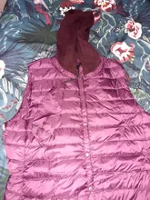 Chaleco largo de plumón de pato blanco para mujer con capucha, ajustado, cálido, ultraligero, sin mangas, para mujer, abrigo, invierno 2020, sólido de talla grande 4XL