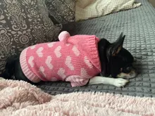 Dog-Sweater Puppy Jumperpet Dogs Medium Warm Cat for Small Jacket Hoodie Hearts