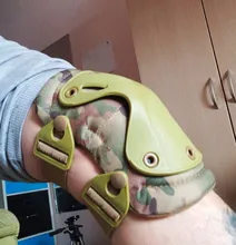 Kneepad Elbow Knee-Protector Safety-Gear Hunting-Skating Working Army Military Airsoft