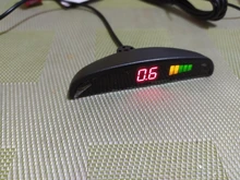 Eunavi 1set de Parktronic Kit de sensores de estacionamiento Led 4 6 8 sensores para todos los coches inversa asistencia Sistema de Control de Radar de marcha atrás