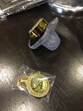 Letras iniciales de nombre de silicona para niños recién nacidos, chupete de ortodoncia, tetina, Sostenedor para chupete de bebé