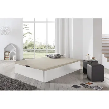 

Matris - Canapé wooden bed folding storage Base 3D various measures bedroom colors Cambrian and White