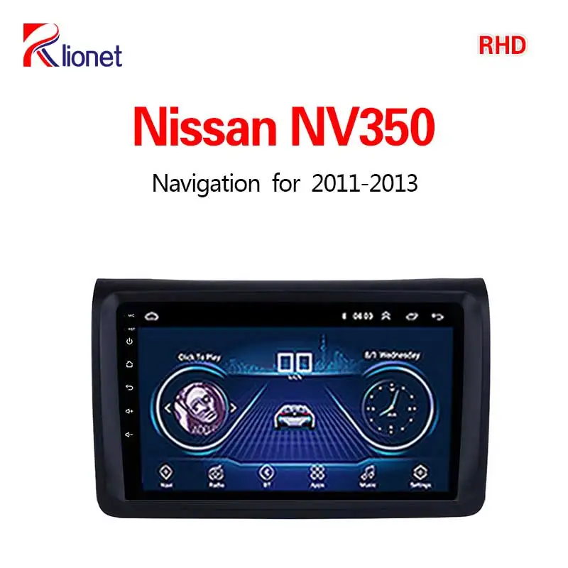Lionet gps навигация для автомобиля Nissan NV350 2011-2013 9 дюймов RN1015X - Размер экрана, дюймов: WIFI 1G16G
