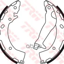 Колодки Задние Kia Rio Iii Gs8785 TRW/Lucas арт. GS8785