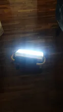 Lamp Floodlight Refletor 6x18650 100W LED COB with Battery--Charger