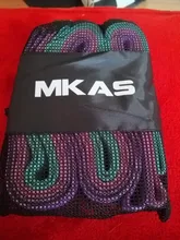 MKAS-Bandas de resistencia largas para Fitness, conjunto de tela de entrenamiento para ejercicio, bandas elásticas para glúteos, asistencia para mujer, 3 piezas