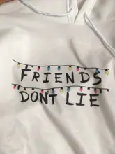 Sudadera con capucha de Stranger Things para mujer, ropa de calle oversize, con gráfico al revés, Harajuku, divertida