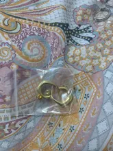 ANENJERY-pendientes de aro de Plata de Ley 925 Retro para mujer, con personalidad francesa, hebillas para las orejas, S-E1474