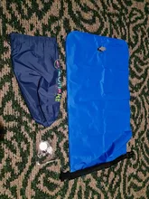 Zomake-esponja a presión con el pie para acampar al aire libre, colchoneta para dormir al aire libre, para senderismo, 200x66cm