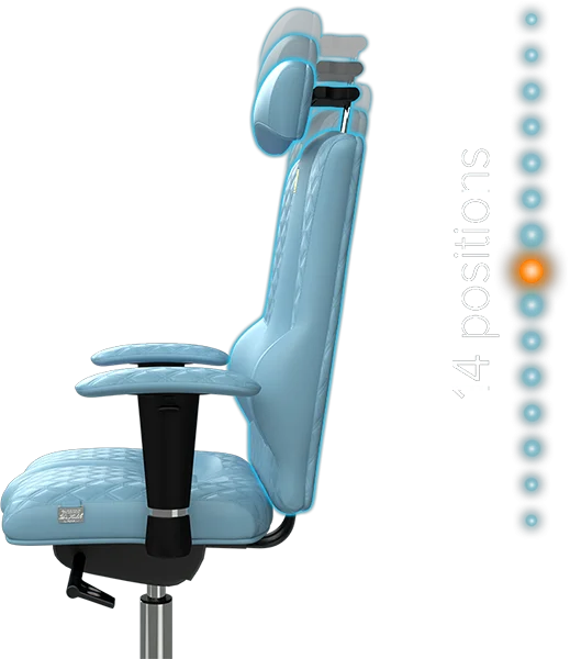 Офисное кресло KULIK SYSTEM ELEGANCE Бело красный Компьютерное Облегчение и комфорт для