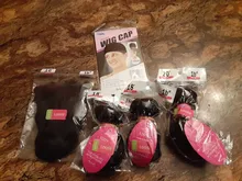 Beaufox-extensiones de ondas sueltas brasileñas, 3 mechones de pelo humano con cierre, extensión de cabello Remy 4x4