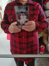 Plaid Shirt Tops Check Blouse Velvet Warm Long Winter Women's Blusas Female Full-Sleeve