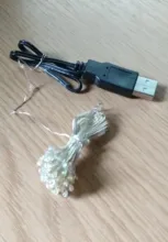 Fairy 2M 5M 10M Battery Operated LED Silver Wire String Lights For Wedding Christmas