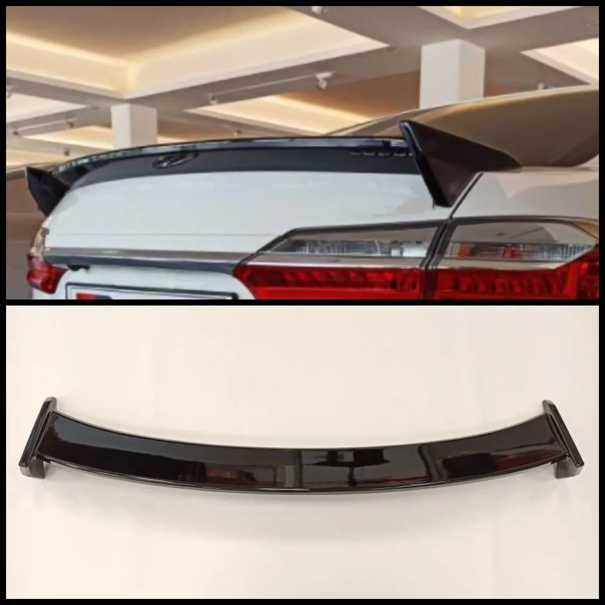 

Спойлер из АБС-пластика для Toyota Corolla TRD Style 2014-18