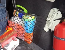 Sticker Pocket-Cage Storage-Bag Trunk-Seat Mesh Elastic-String Auto-Organizer Car-Back