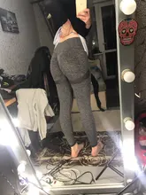 Mallas Push Up sin costuras para mujer, Leggings de cintura alta, Fitness, gimnasio, entrenamiento, anticelulitis, compresión