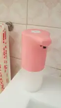 Dispensador automático de jabón con Sensor de inducción infrarrojo, dispositivo desinfectante de manos para baño, espuma sin contacto