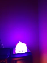 Bedside-Lamp Night-Light Touch-Sensor Remote Bedroom Baby Gift Rechargeable Silicone