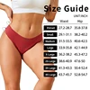 Seamless G-Strings Menstrual Panties Women Sexy T-backs 4-Layer Leak Proof Incontinence Period Briefs New Fashion Lingerie 5