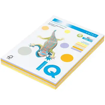 

Paper for printing IQ "color trend mixed packs" A4 80gr/M2 5 colors