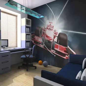 

Wall mural-speed and dynamic-Formula 1 - 350x270 cm
