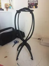 Soporte plegable portátil para pelucas, soporte para peluca, accesorios para el cabello