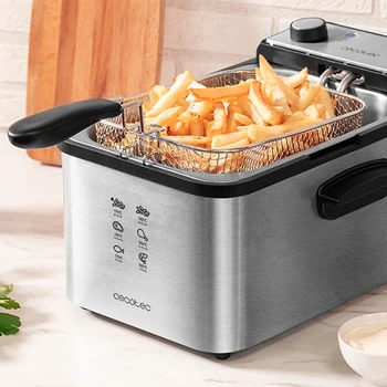 

Deep-fat Fryer Cecotec CleanFry Infinity 3000 3 L 2400W Stainless steel