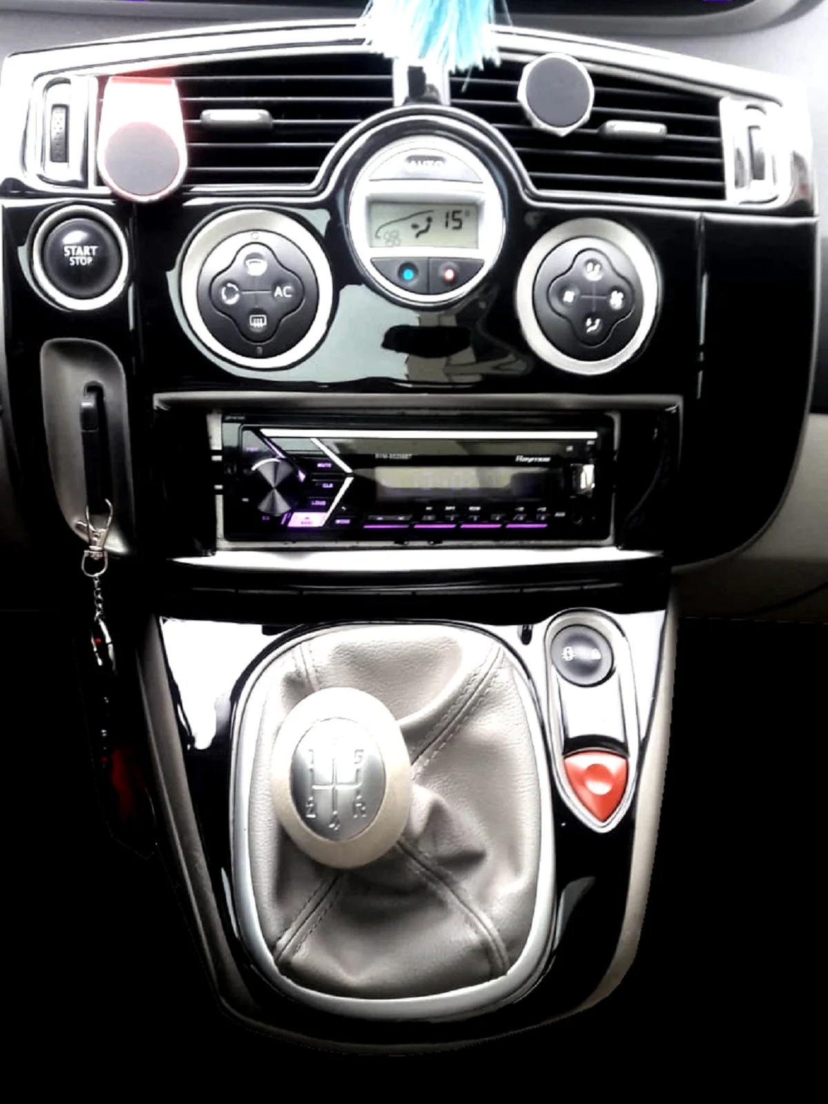 Для комплекта приборной панели Renault Scenic 2 настройка ODAC наклейки для интерьера