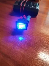 Rocker-Switch Illuminated Push-Button Led O-Power Mini with 12V Car DIY 3PIN 21--15mm