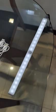 Cabinet-Light Strip Night-Lamp Motion-Sensor Bedroom Usb-Charging Magnetic 20 Led For Kitchen
