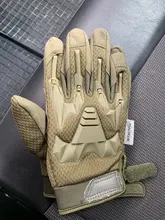 Guantes tácticos de camuflaje para ciclismo, bici moto manopla trabajo militar para entrenamiento, deportes del ejército, escalada, Paintball, tiro, caza, guantes con dedos completos accesorios hombre equipamento mujer