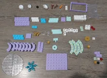 Bloques de construcción de Castillo para niños, juguete educativo de ladrillos de regalo para niños