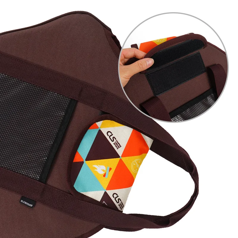 Storage Bag Camping Storage Bag Camping Cookware Bag 1Pc Outdoor Camping Kitchen Utensil Cookware Storage Bag Travel Barbecue Tray Frying Pan Organizer