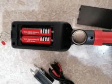 Portable Lantern Flashlight Work-Lighting Battery Fishing-Lamp Magnetic Camping 2--18650