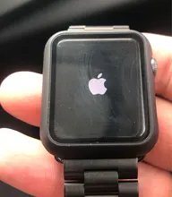 Vidrio + para Apple Watch Serie 6 5 4 3 SE 44mm 40mm watch cuero, iWatch 42mm 38mm Protector de pantalla + cubierta de apple Watch Accesorios