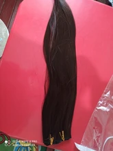 Leeons 16 colores 16 clips largo recto sintético Clips de extensiones de cabello en Alta Temperatura de fibra negro marrón peluca