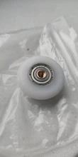 Sliding Pulley Door-Wheels Copper-Roller Glass Bathroom Hanging Round Nylon 1set/8pcs
