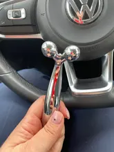 Rodillo masajeador 3D para estiramiento de la piel, herramienta de masaje Facial para estiramiento de la piel, arrugas, Bar360, giratoria, cara delgada Y con forma