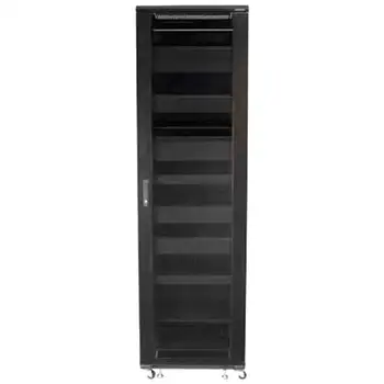 

The CASE-AV-2144BKTY-wardrobe Rack 19 ''600x600 44U for Audio Video Black