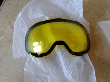 COPOZZ-lente GOG-2181 para gafas de esquí, lentes originales magnéticos con grapas amarillas para gafas de esquí antiniebla UV400, esféricas para esquí nocturno