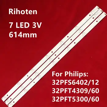 

For Ph ilips 32PFS6402/12 32PFT4309/60 32PFT5300/60 LED Bar Backlight Strip Line Ruler GJ-2K15 D2P5 D307-V1 V1.1