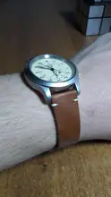 Correas de reloj de cuero de liberación rápida, banda de reloj inteligente informal de 18mm, 20mm, 22m y 24mm, pulsera suave mate